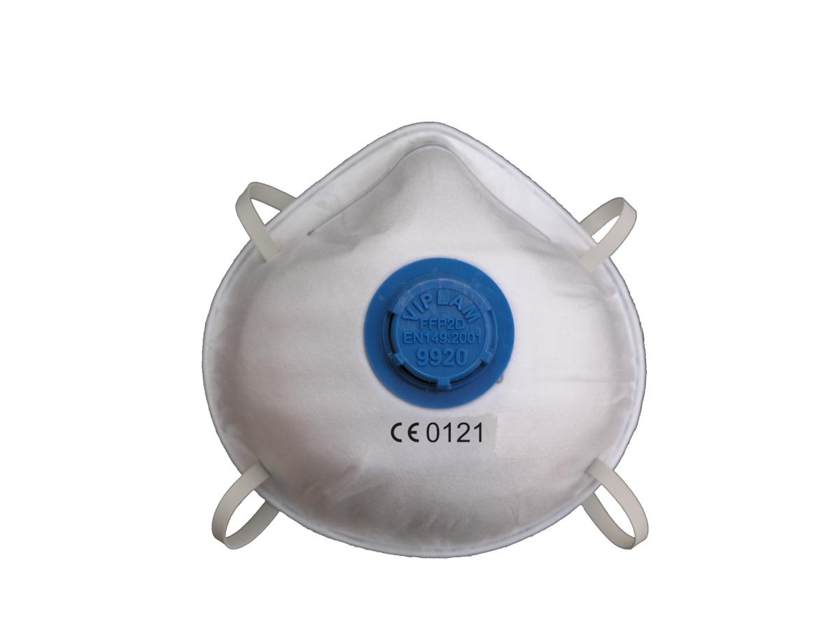 0534 polobrazna zascitna maska z ventilom FFP2 NRD ean38..0605