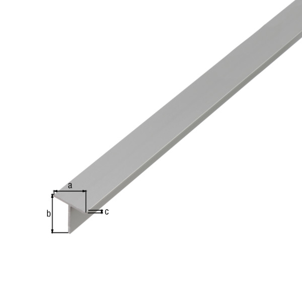 ALU T PROFIL 20x20x1.5mm 1m TOPDOM1