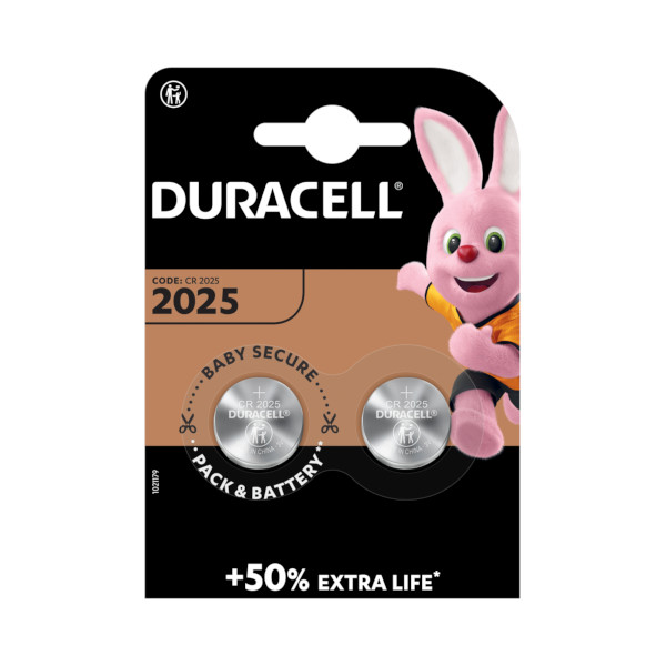 BATERIJA DURACELL 3V 2025 2kos TOPDOM