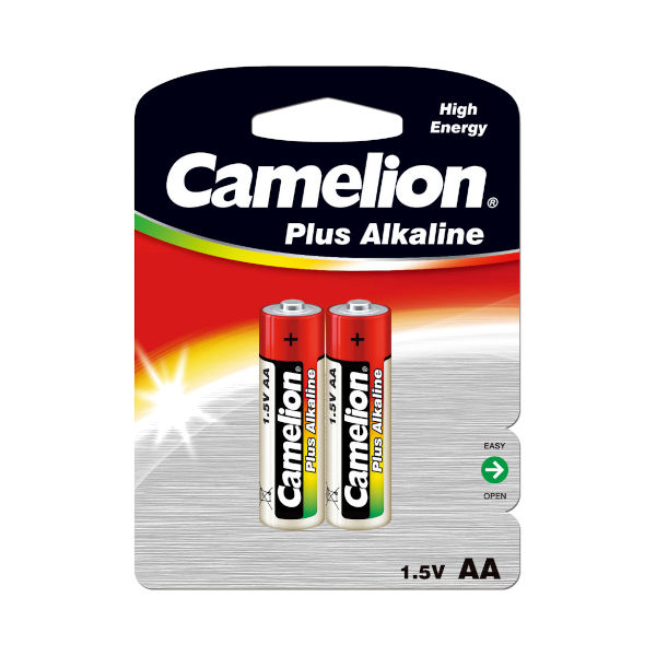 BATERIJE CAMELION 1.5V AA PLUS ALKALINE 2kos TOPDOM