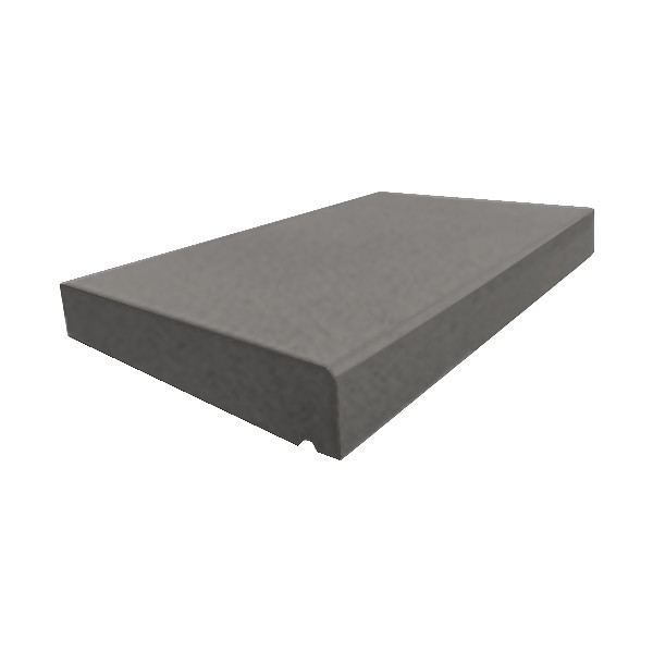 BETONSKA KAPA GOREC 50x30cm RAVNA PRESANA SIVA TOPDOM