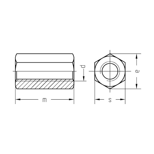 DOLGA MATICA M DIN6334 POCINKANA TOPDOM1