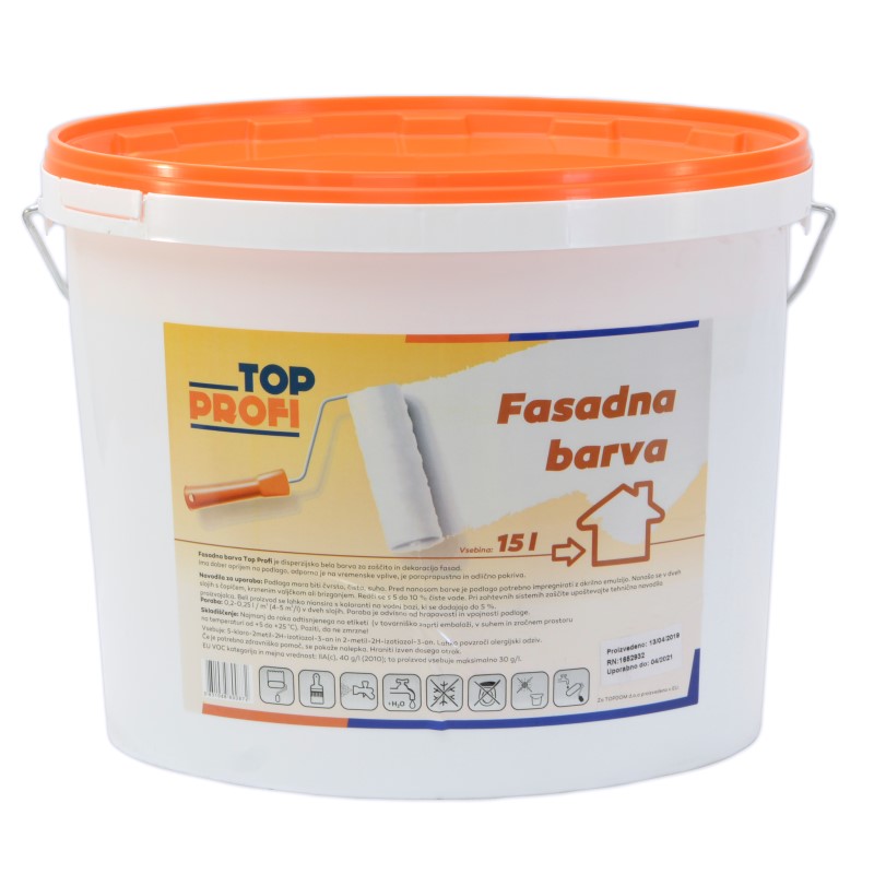 FASADNA BARVA TOP PROFI 15L