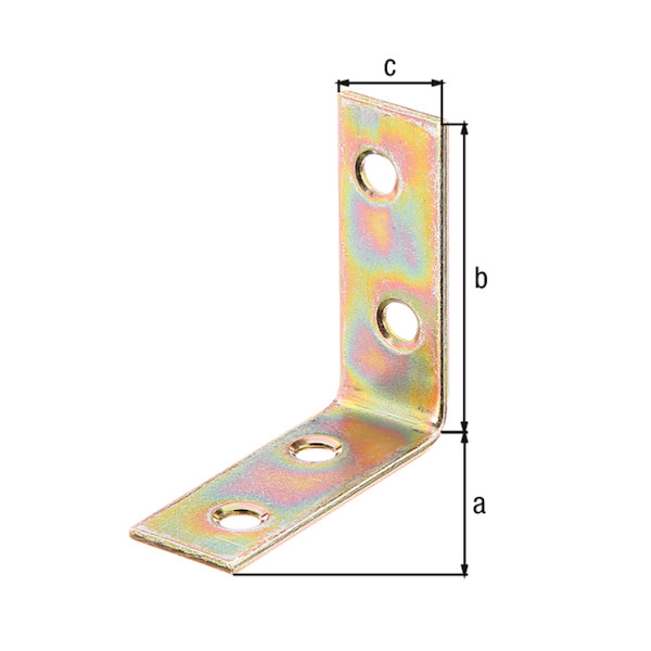 KOTNIK ZA STOL 40x40x15mm 12kos TOPDOM1