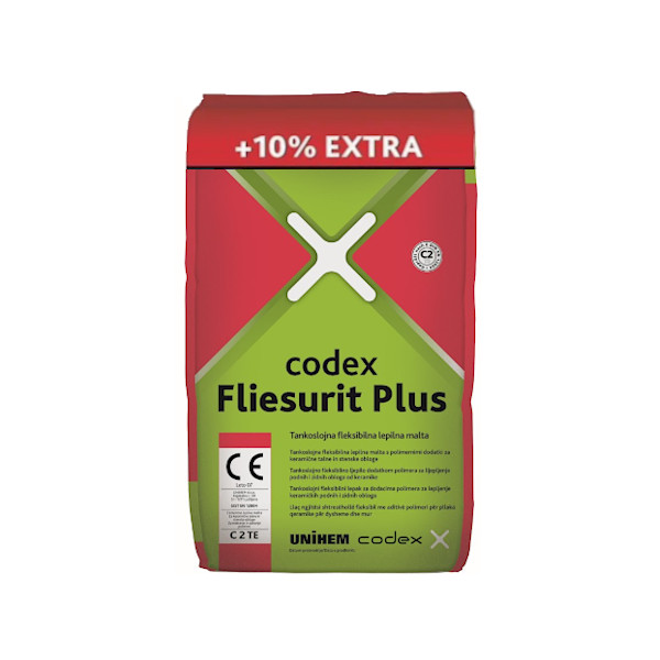 LEPILO ZA KERAMIKO FLIESURIT PLUS 27 5kg CODEX TOPDOM