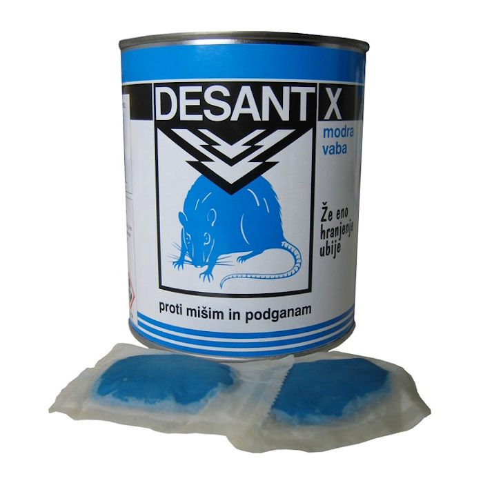 MODRA VABA ZA MISI IN PODGANE DESANT