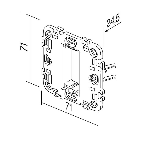NOSILEC MODUL NM10 U 1 2M S KREMPELJCI TEM TOPDOM2