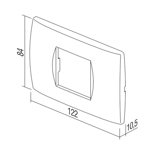 OKVIR SOFT OS23PW U BEL TEM TOPDOM1