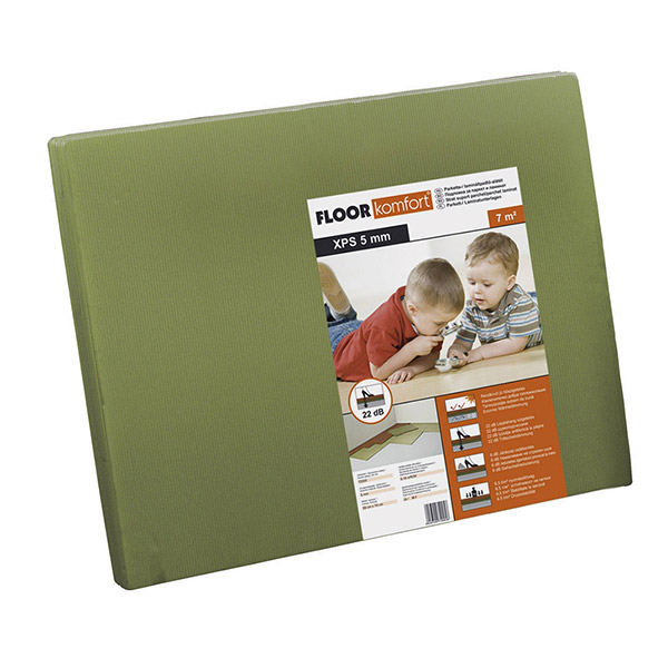 PODLOGA ZA PARKET IN LAMINAT SELIT FLOORKOMFORT XPS 5mm TOPDOM