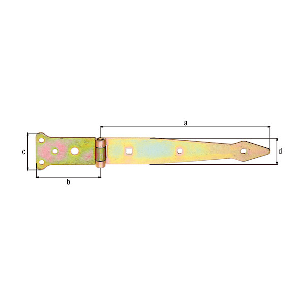POKLOPNI SANIR 195x35mm LAHKI TOPDOM1