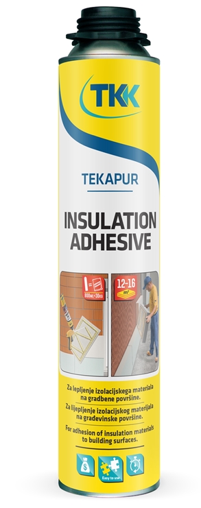 POLIURETANSKO LEPILO ZA IZOLACIJSKE PLOSCE TKK TEKAPUR 2015
