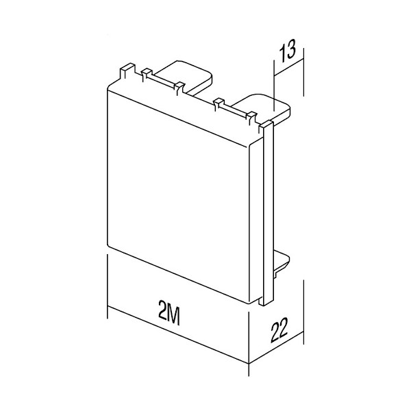 POLNILO TM22PW B 2M BELO TEM TOPDOM2