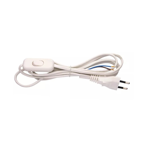 PRIKLJUCNI KABEL S STIKALOM 2m BEL TOPDOM