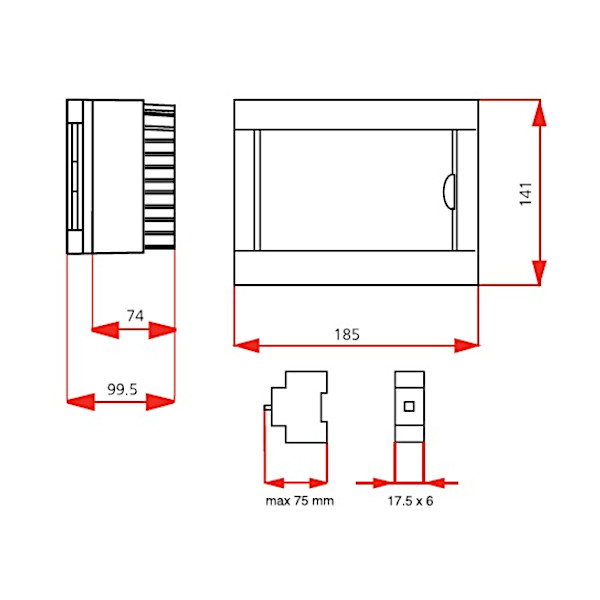 RAZDELILNA HISNA OMARICA 6M NADOMETNA1 TOPDOM