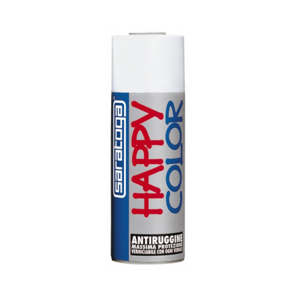 SARATOGA HAPPY COLOR ANTIRUGGINE 400ml ANTIKOROZIJSKA BARVA V SPREJU TOPDOM