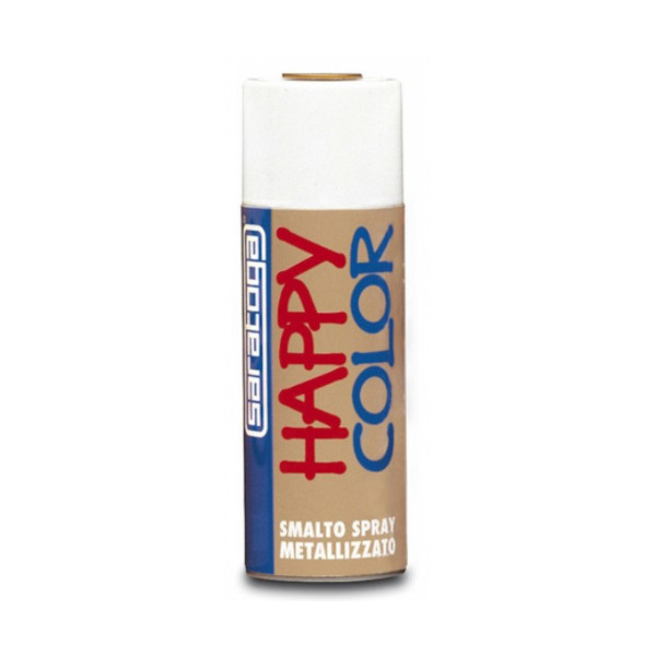SARATOGA HAPPY COLOR METALLIZZATO 400ml METALIC BARVA V SPREJU TOPDOM