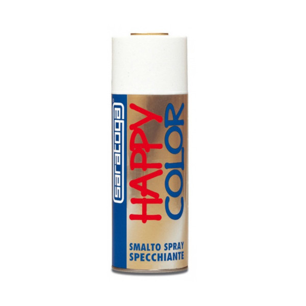 SARATOGA HAPPY COLOR SPECCHIANTE 400ml BARVA V SPREJU ZA OGLEDALA ZLATI EFEKT TOPDOM