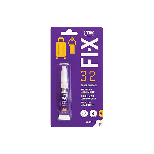 SEKUNDNO LEPILO FIX 32 V GELU 3g TKK TOPDOM