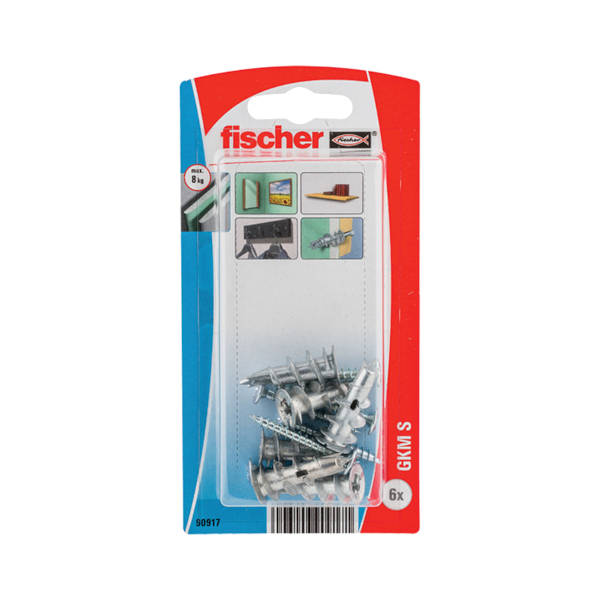 SIDRNI VIJAK Z VLOZKOM GKMS SK 6kos FISCHER TOPDOM