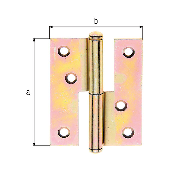 SNEMALNA SPONA 80x65mm LEVA TOPDOM1