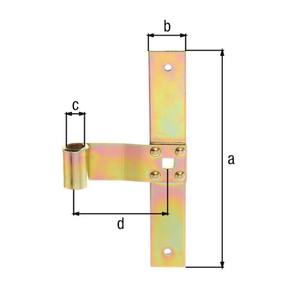 SPONA 200x30mm 13x75mm KRIZNA TOPDOM1