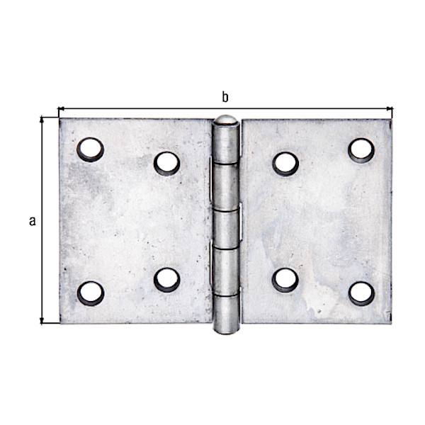 SPONA 60x90mm SIROKA INOX TOPDOM1