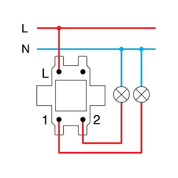 STIKALO EKONOMIK SE50PW B 10AX 250V SERIJSKO BELO TEM TOPDOM4