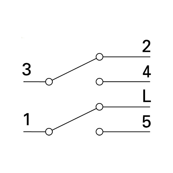 STIKALO EKONOMIK SE63PW B 10AX 250V DVOJNO BELO TEM TOPDOM3