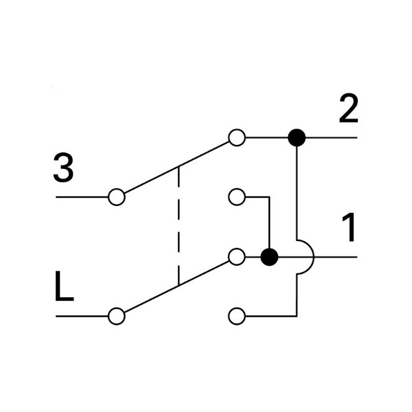 STIKALO SM70PW B 16A KRIZNO BELO TEM TOPDOM3