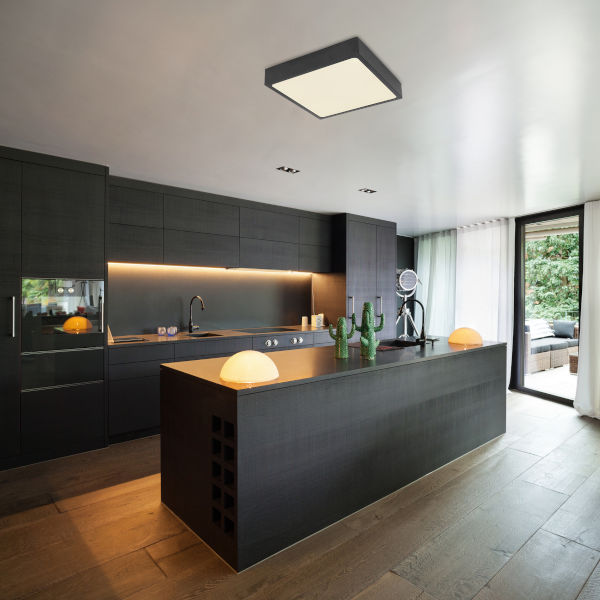 STROPNA LED SVETILKA ECHO 22W ANTRACIT GLOBO TOPDOM1