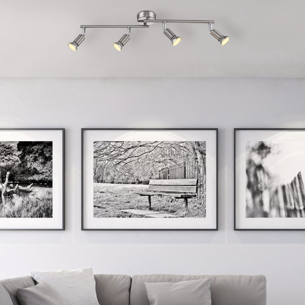 STROPNA LED SVETILKA MATRIX 3W CETVERNA GLOBO TOPDOM1