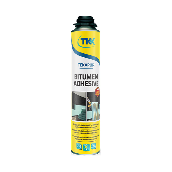 TEKAPUR BITUMEN ADHESIVE 750ml PISTOLSKO LEPILO TKK TOPDOM