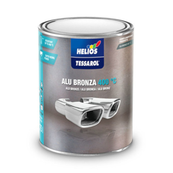 TESSAROL ALU BRONZA 400C PREMAZ ZA KOVINO SREBRNA HELIOS TOPDOM 1