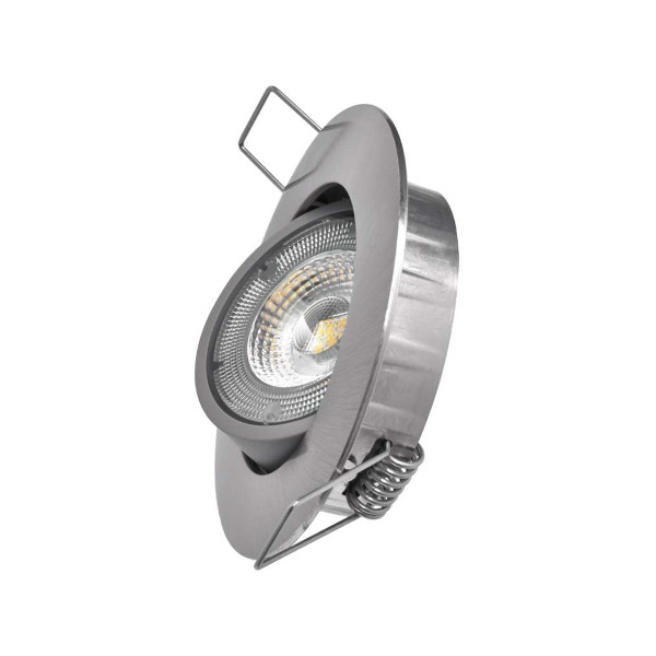 TOCKOVNA LED SVETILKA EXCLUSIVE 5W SREBRNA EMOS TOPDOM