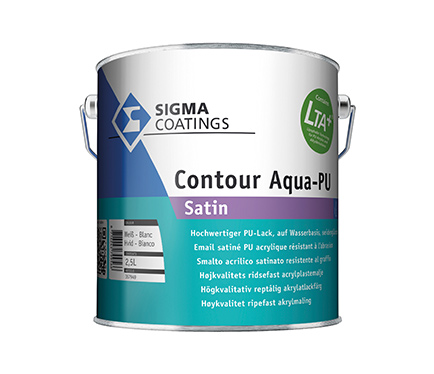 TOPDOM EMAJL SIGMA CONTOUR AQUA PU SATIN 1