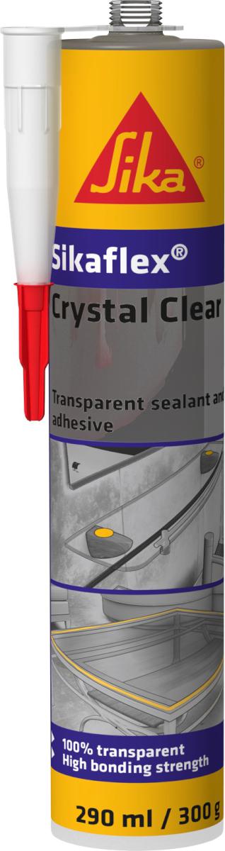 TOPDOM LEPILNO TESNILNA MASA SIKA SIKAFLEX CRYSTAL CLEAR 290ML