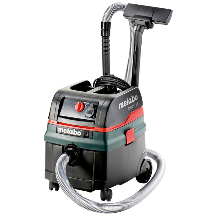 VECNAMENSKI INDUSTRIJSKI SESALNIK METABO ASR 25 L SC TOPDOM