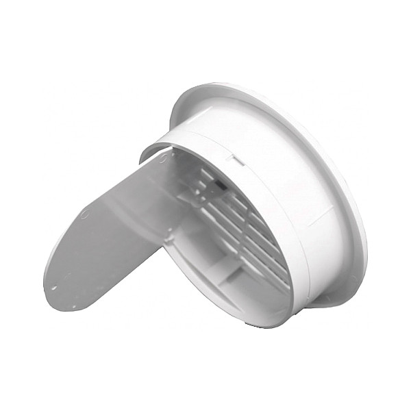 VGRADNI ZRACNIK Z LOPUTO fi125mm PVC BEL TOPDOM1