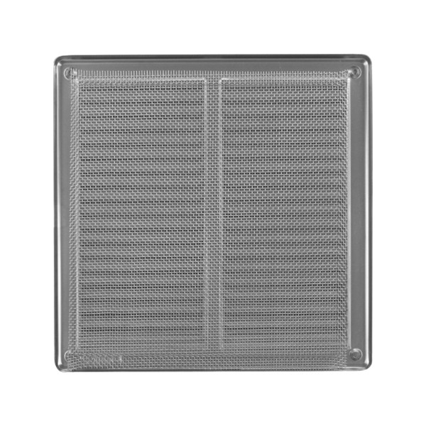 VGRADNI ZRACNIK Z MREZICO 250x250mm INOX TOPDOM1
