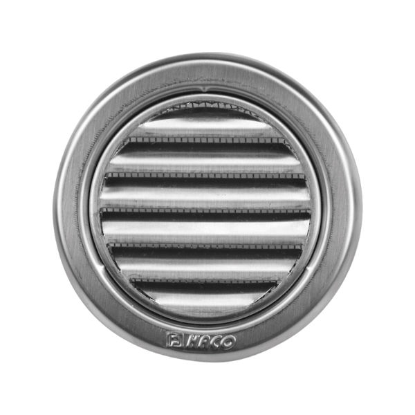 VGRADNI ZRACNIK Z MREZICO fi75mm INOX TOPDOM