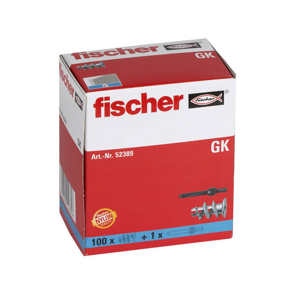 VLOZEK ZA MAVCNE PLOSCE GK 100kos FISCHER TOPDOM1