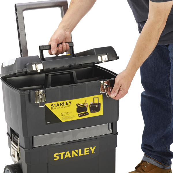 VOZICEK ZA ORODJE WORK CENTER 480x630x290mm STANLEY TOPDOM1