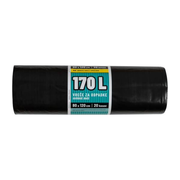 VRECKE ZA ODPADKE 170l 20kos TOPDOM