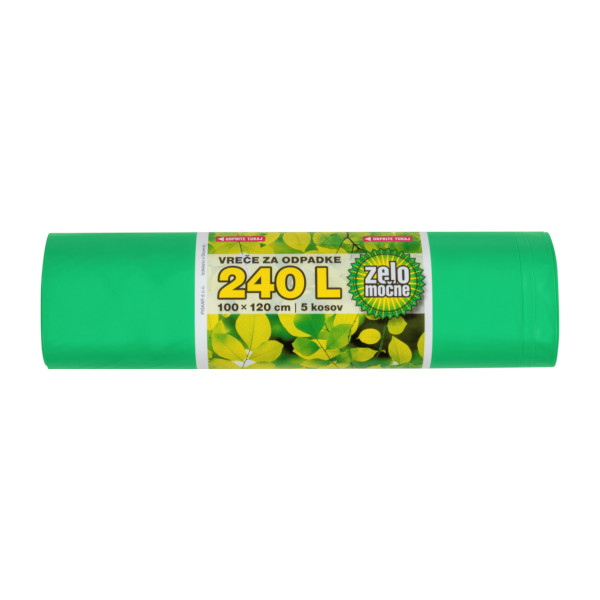 VRECKE ZA ODPADKE 240l 5kos TOPDOM
