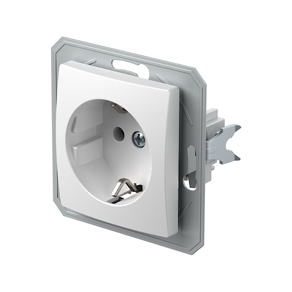 VTICNICA EKONOMIK VE10PWXO B SUKO 16A BREZ OKVIRJA TEM TOPDOM