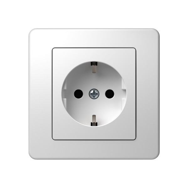 VTICNICA EKONOMIK VE10PW B SUKO 16A BELA TEM TOPDOM1