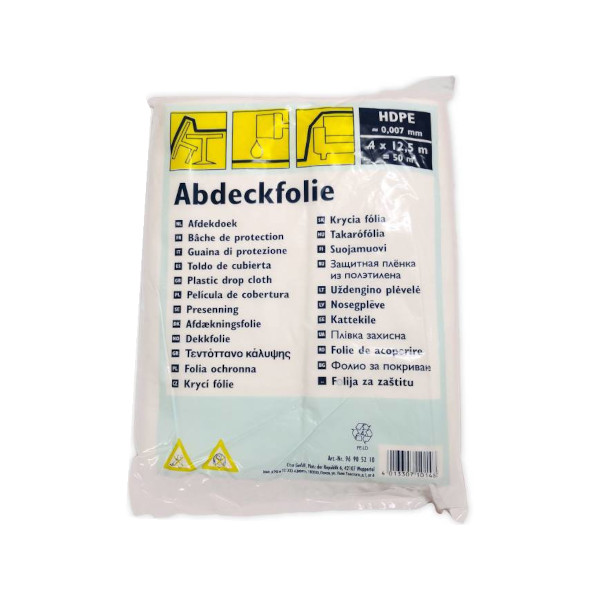 ZASCITNA FOLIJA 4x12.5m 7my TOPDOM