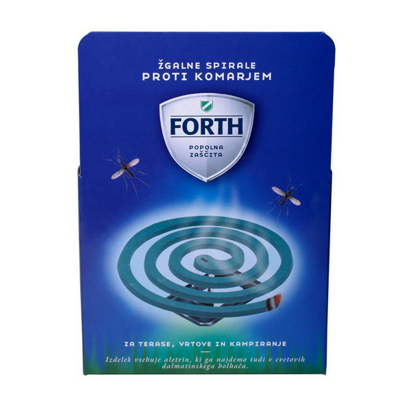 ZGALNE SPIRALE PROTI KOMARJEM FORTH