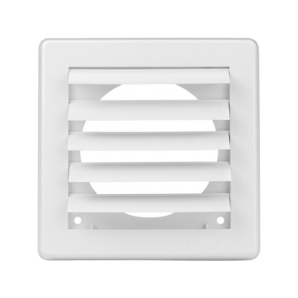 ZRACNIK fi100mm 150x150mm Z LOPUTO BEL TOPDOM
