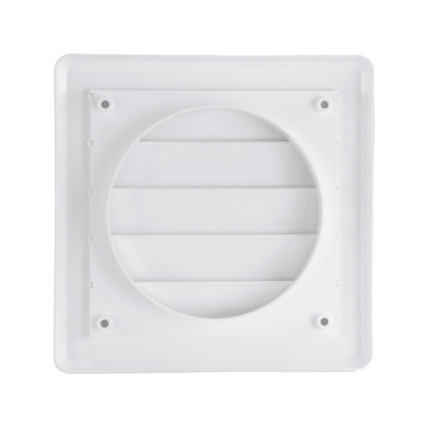 ZRACNIK fi100mm 150x150mm Z LOPUTO BEL TOPDOM1